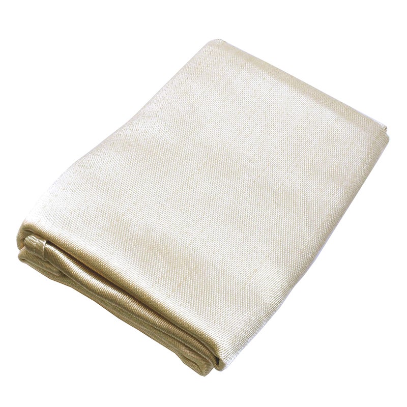 vector tools VCT Heavy Duty Fiberglass Welding Blanket and Cover with Brass Grommets Size 4 FT. x 6 FT. - Image 1